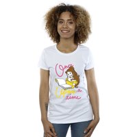 Beauty And The Beast Girl's Once Upon A Time Belle T-Shirt in White | Size: 9 Years