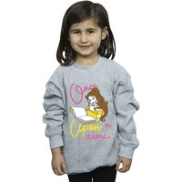 Beauty And The Beast Girl's Once Upon A Time Belle Sweatshirt in Grey | Size: 12-13 Years