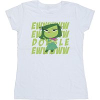 Inside Out Women's Eww Cotton T-Shirt in White | Size: Large