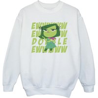 Inside Out Girl's Eww Sweatshirt in White | Size: 5-6 Years
