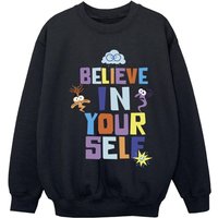 Girl's Believe In Yourself Sweatshirt in | Size: 3-4 Years