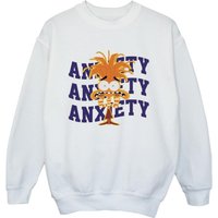 Inside Out Boy's Anxiety Sweatshirt in White | Size: 9 Years