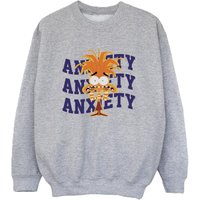 Inside Out Boy's Anxiety Sweatshirt in Grey | Size: 7-8 Years