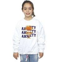 Inside Out Girl's Anxiety Sweatshirt in White | Size: 12-13 Years