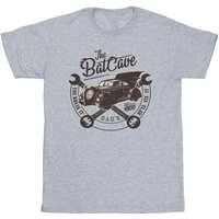 Batman Boy's Batcave Car T-Shirt in Grey | Size: 5-6 Years