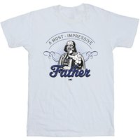 Most Impressive Father Cotton T Shirt