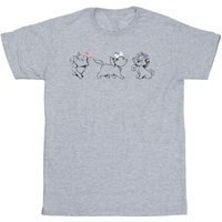 The Aristocats Girl's Marie T-Shirt in Grey | Size: 3-4 Years