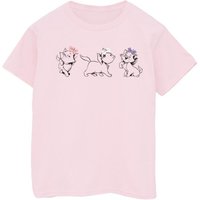 The Aristocats Girl's Marie T-Shirt in Baby Pink | Size: 9 Years