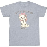 The Aristocats Girl's Cuteness Marie T-Shirt in Grey | Size: 5-6 Years