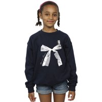 Disney Girl's Minnie Mouse Bow Sweatshirt in Navy | Size: 7-8 Years
