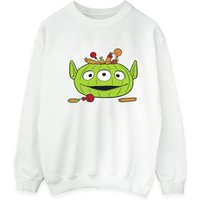 Alien Pumpkin Basket Halloween Sweatshirt