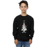 Harry Potter Boy's Christmas Tree Sweatshirt in Black | Size: 9 Years