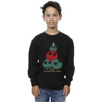 The Nightmare Before Christmas Boy's Christmas Tree Sweatshirt in Black | Size: 3-4 Years
