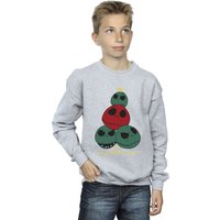The Nightmare Before Christmas Boy's Christmas Tree Sweatshirt in Grey | Size: 12-13 Years