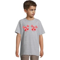 Disney Girl's Mickey Mouse Candies T-Shirt in Grey | Size: 3-4 Years
