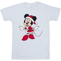 Minnie Mouse Mrs Claus Cotton Christmas T Shirt