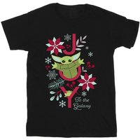 Star Wars Boy's Cotton T-Shirt in Black | Size: 9 Years