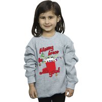 Star Wars Girl's Merry Force Be With You Sweatshirt in Grey | Size: 7-8 Years