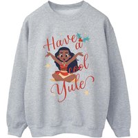 Moana Women's Have A Cool Yule Sweatshirt in Grey | Size: Small