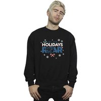 The Lion King Men's Holidays Roar Sweatshirt in Black | Size: Small