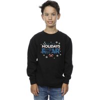 The Lion King Boy's Holidays Roar Sweatshirt in Black | Size: 12-13 Years