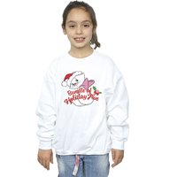 The Aristocats Girl's Holiday Fun Sweatshirt in White | Size: 9 Years