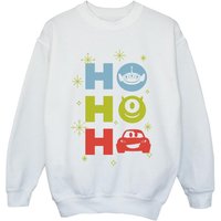 Disney Girl's Ho Ho Ho Sweatshirt in White | Size: 12-13 Years