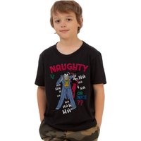 Naughty Or Nice Joker Cotton T Shirt