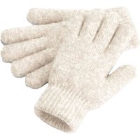 Beechfield Men's Cosy Ribbed Cuff Gloves in Beige