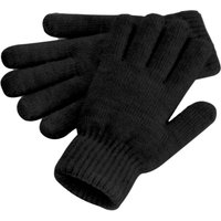 Beechfield Men's Cosy Ribbed Cuff Gloves in Black