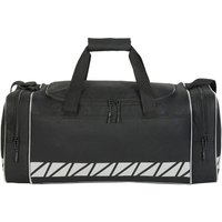 Shugon Men's Inverness Reflective Detail Duffle Bag in Black