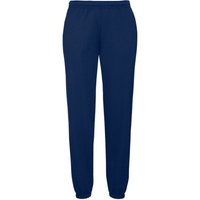 Fruit of the Loom Men's Classic Elasticated Jogging Bottoms in Navy | Size: XS