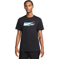 Printed Dark Grey T Shirt Black