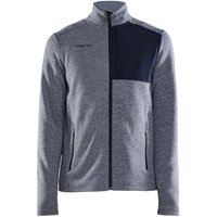 CRAFT Men's ADV Explore Fleece Heavy Jacket in Grey | Size: 2XL