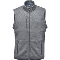 Stormtech Men's Avalante Pure Earth Full Zip Gilet in Light Grey | Size: Small