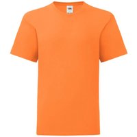 Fruit of the Loom Iconic T-Shirt in Orange | Size: 7-8 Years