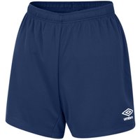 Umbro Women's Club Logo Shorts in Navy | Size: XL