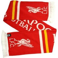 Liverpool FC Men's Liver Bird Jacquard Scarf in Red