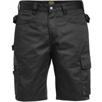 Jobman Men's Cargo Shorts in Black | Size: 32R