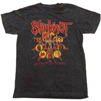 Slipknot Liberate Back Print T-Shirt in Black | Size: 3-4 Years