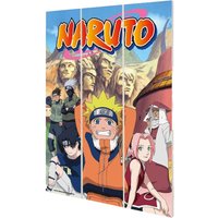 Naruto The Hidden Leaf Village Wood Print