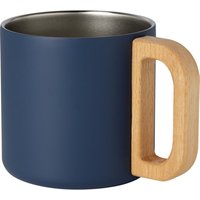 Seasons Bjorn Plain Stainless Steel 360ml Mug in Dark Blue