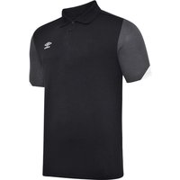 Umbro Men's Total Training Polo Shirt in Black | Size: 3XL