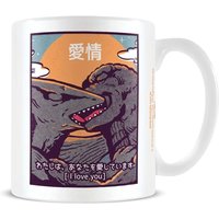 Ilustrata Kaiju Kiss Mug in White