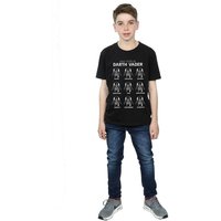 Many Faces Darth Vader Cotton T Shirt