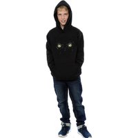 Black Panther Boy's Eyes Cotton Hoodie in Black | Size: 9 Years