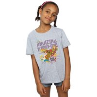Scooby Doo Girl's The Amazing Scooby T-Shirt in Grey | Size: 9 Years