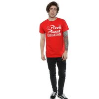 Toy Story Men's Pizza Planet Cotton T-Shirt in Red | Size: Small