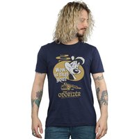 Looney Tunes Men's Odorizer Pepe Le Pew Cotton T-Shirt in Navy | Size: Large