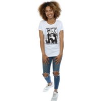 Disney Girl's Every Fairy Tale Needs A Villain Cotton T-Shirt in White | Size: 9 Years